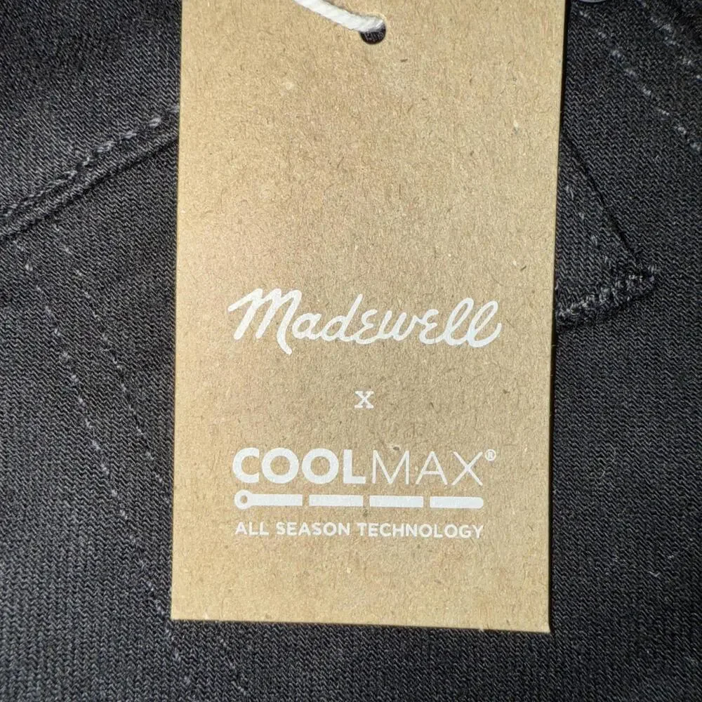 NWT Made well Mens Athletic Slim Black Jeans Size 40x 32 Flex Denim Coolmax